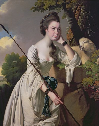 Anna Ashton, Mrs. Thomas Case von Joseph Wright of Derby